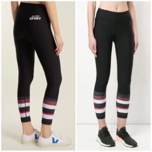 The Upside Sport Ankle Racer Stripe High Rise Leggings sz 2